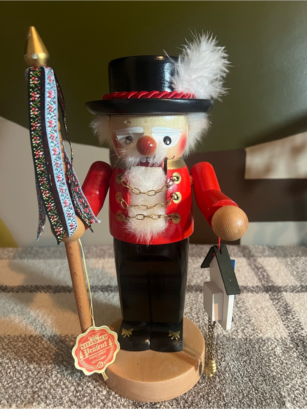 Steinbach Handcrafted Black Forrester Nutcracker - Model S1328